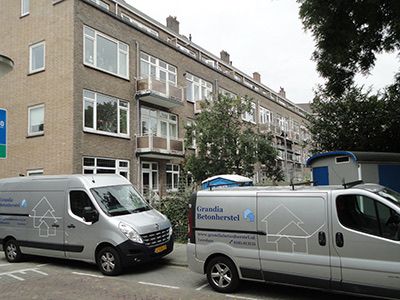 Betonherstel Paetstraat Rotterdam